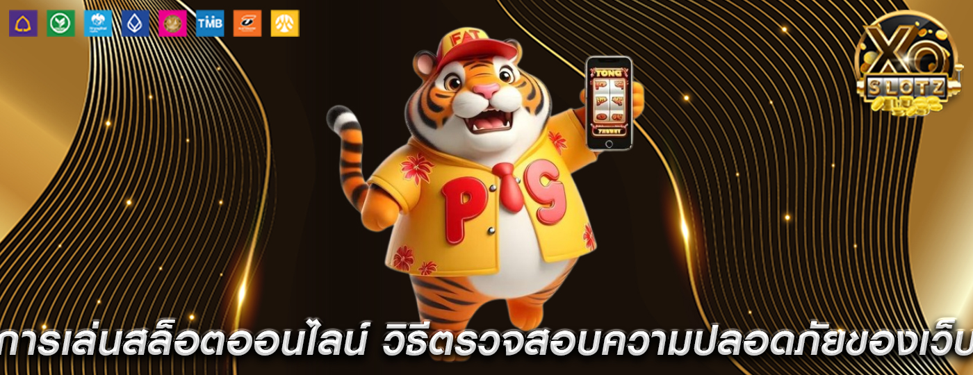 การเล่นสล็อตออนไลน์ วิธีตรวจสอบความปลอดภัยของเว็บ